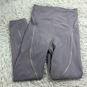 Lululemon Power Thru High-Rise Crop 23" *Colour Seam Mauve Grey